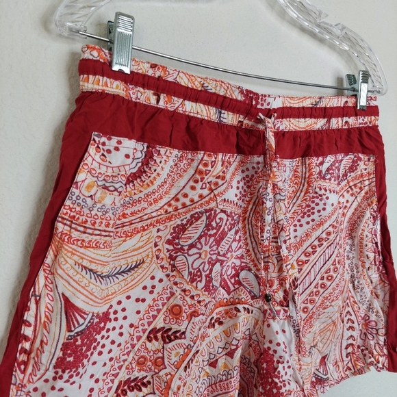 Anthropologie Hei Hei Paisley Print Rory Shorts Size Meduim - Picture 4 of 10